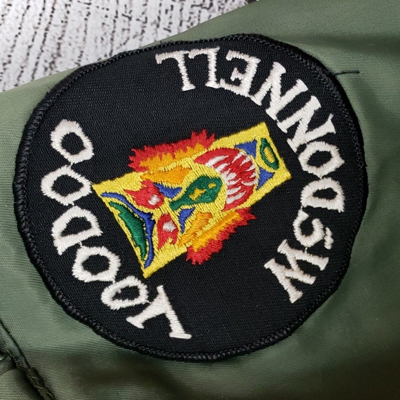 Vintage Airforce Military Patchwork Jacket - Picture 5 of 9